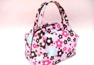 b1788新款甜美百褶邊花朵小巧手提包小包帆布包印花帆布小包價格 廠家 圖片